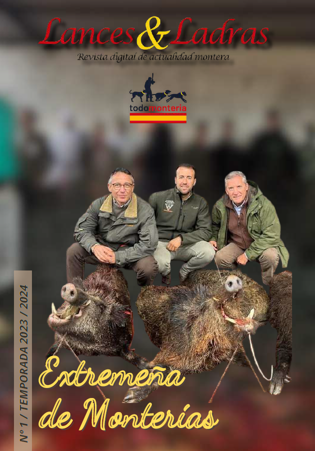 Extremeña de Monterías portada Lances y Ladras 2023/2024