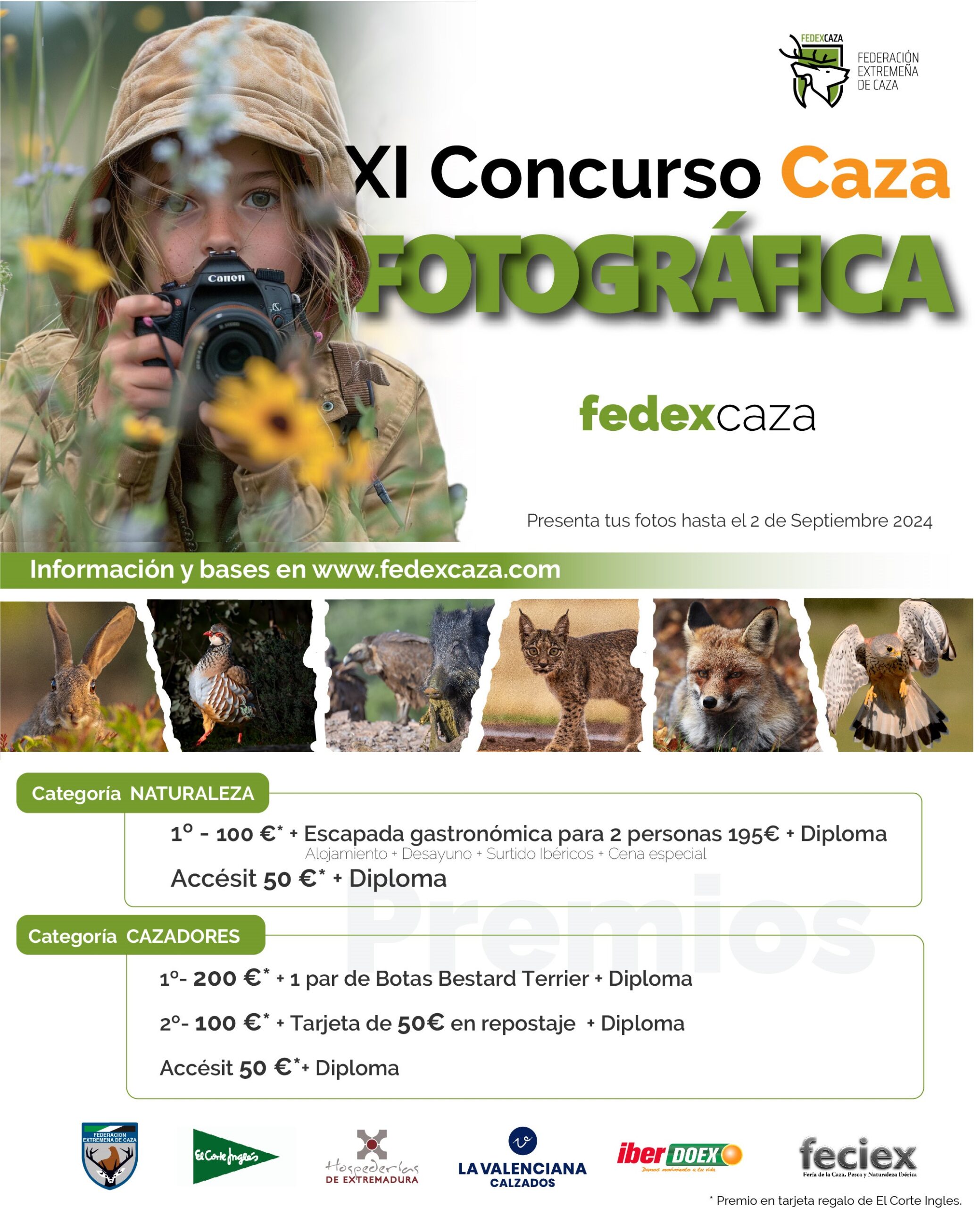 concurso fotográfico de caza FECIEX 2024